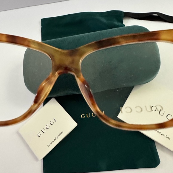 NWT-GUCCI TORTOISESHELL CATEYE OPTICAL FRAME GLASSES